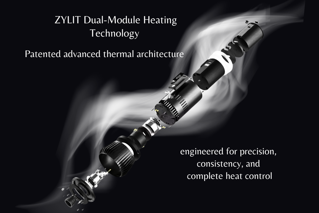 The ZYLIT eHMD uses dual-module heating to deliver heat from above and around its stainless steel shisha bowl. This top-down and all-around approach supports even heat distribution, helping you enjoy the character of your preferred shisha mixture without charcoal preparation, ash, or repeated coal changes. Experience coal-free shisha baking with temperature settings tailored to your sessio